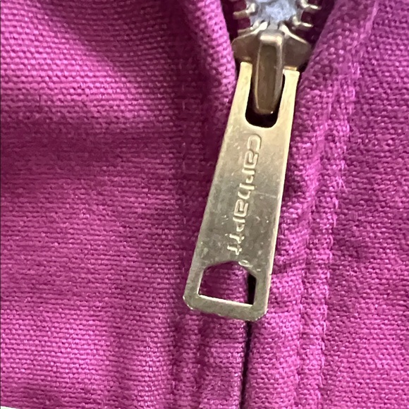 Carhartt Burgundy Hooded Jacket - Picture 5 of 11
